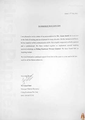 M. Faisal Butt